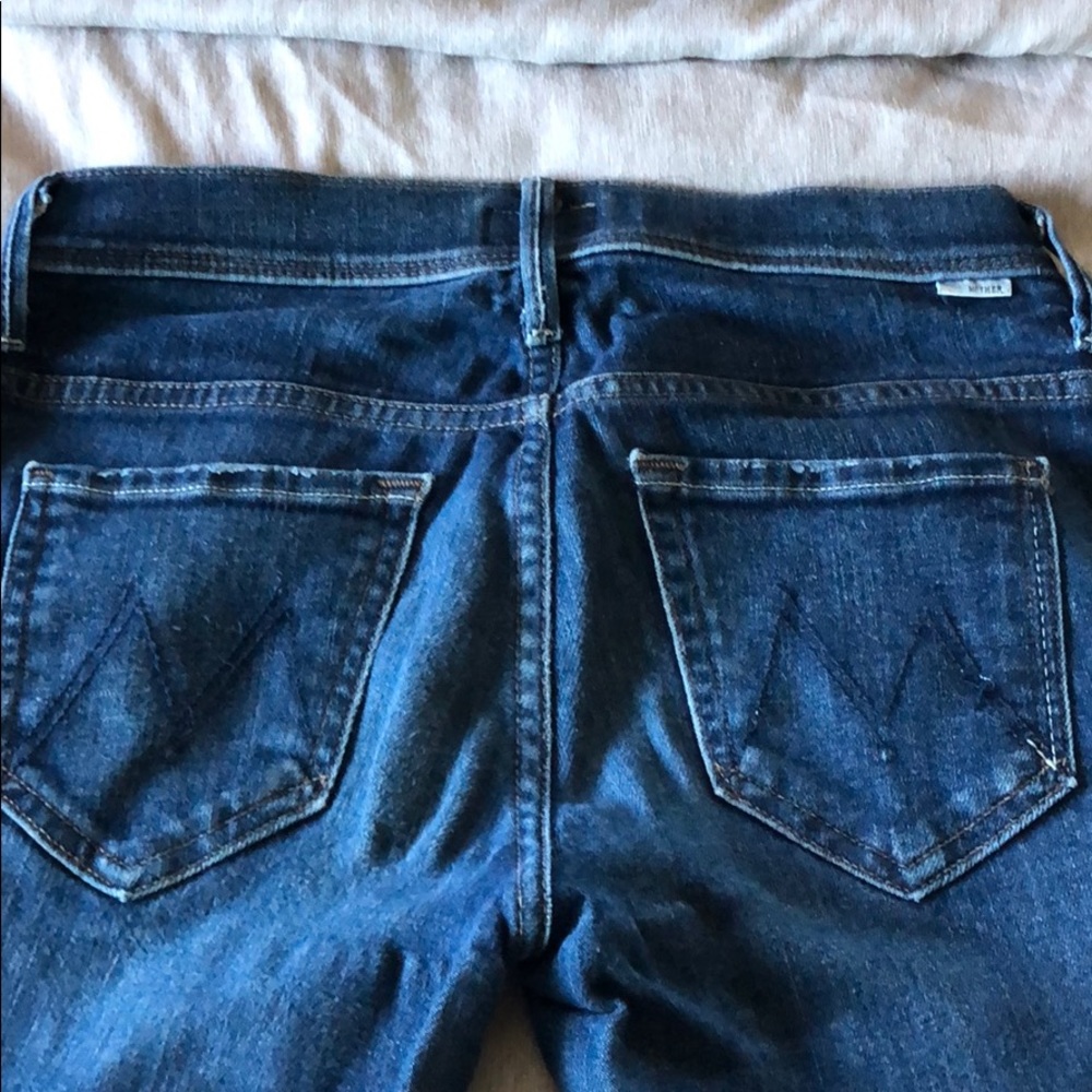 Dark blue, flare jeans